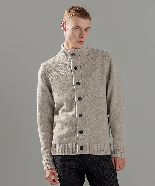 ツイストメランジ ニットカーディガン（KRJHCW0501