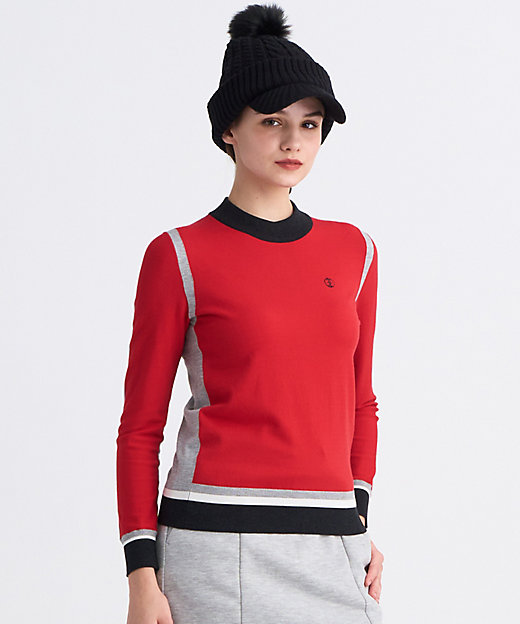 WOMEN】カラーブロックセーター（KRVLGW0404） | 23区