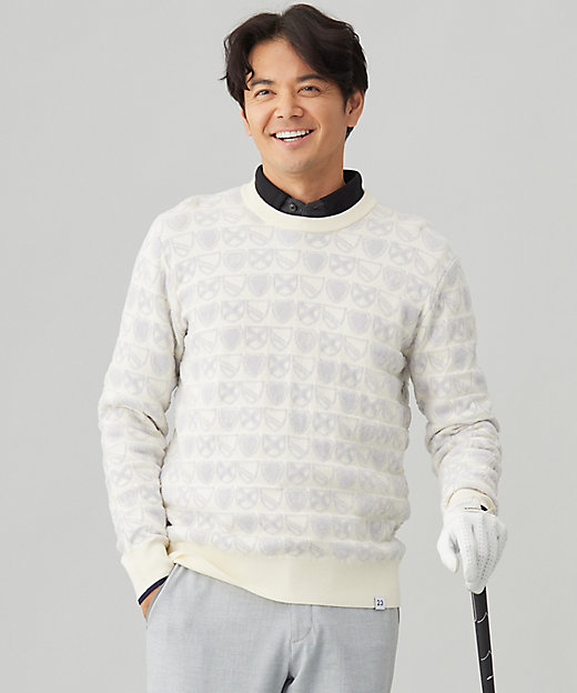 MEN】エンブレムジャカードセーター（KRVTCW0411） | 23
