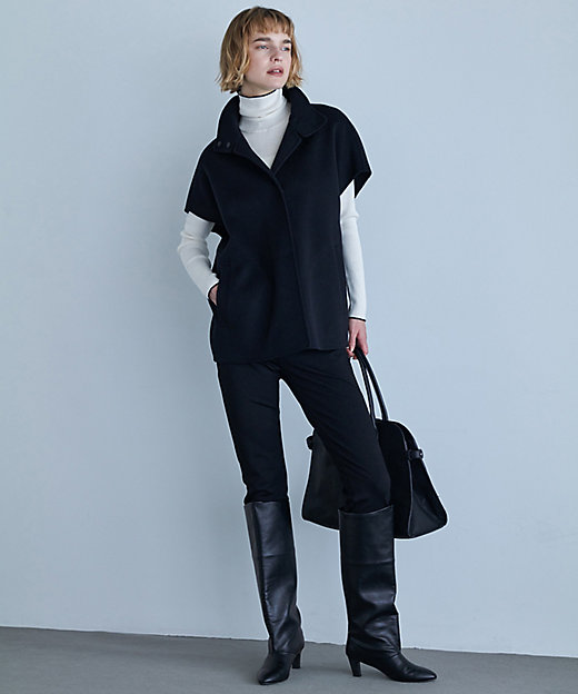 WoolRever スタンドカラージレ（SCCYGW0401