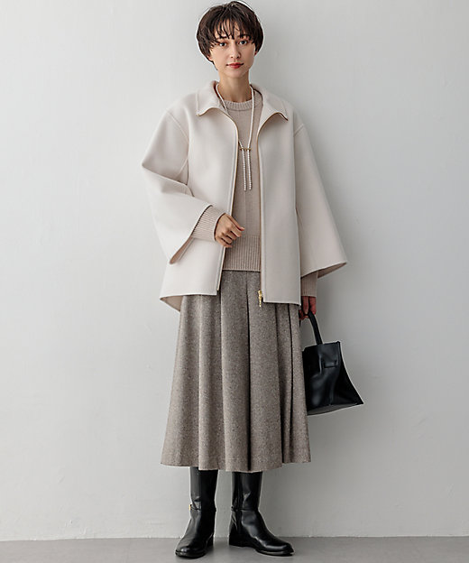 ウールリバー スタンドカラーコート（SCWOCW0407） | 23区