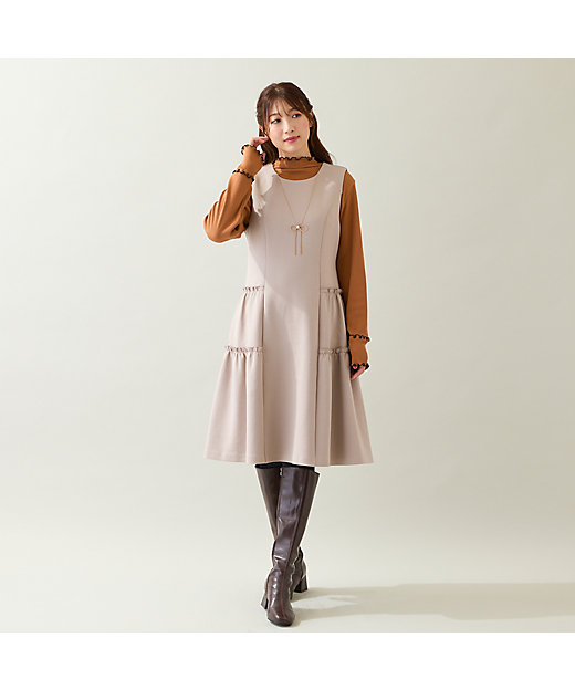 ティアードジャンパースカート（51015510） | Rose Tiara