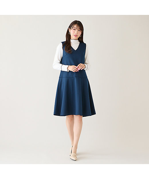 バックリボンジャンパースカート（51011608） | Rose Tiara