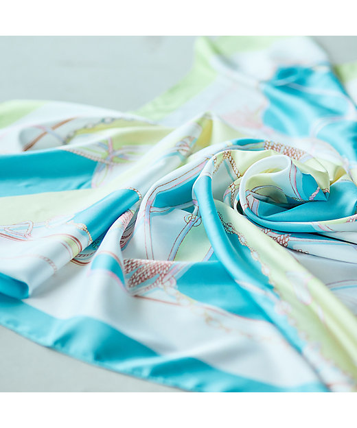 チェーンプリントスカーフ（83162601） | Rose Tiara (Women