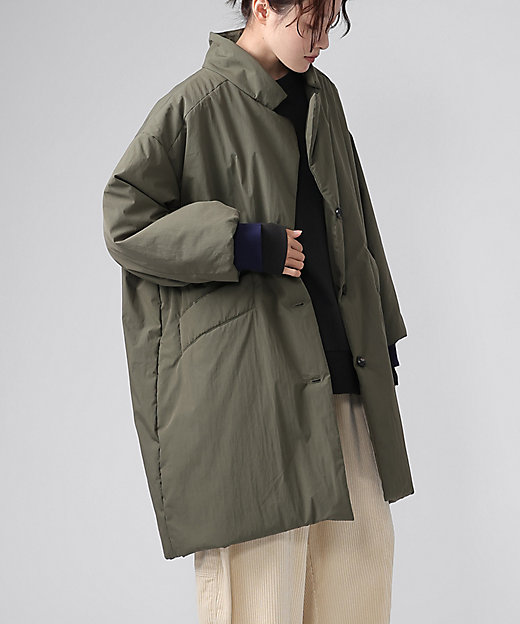 モルガコート 中綿入り立ち襟コート 1125653ー10 | BASCO