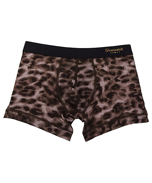 ボクサーパンツ 前閉じ LEOPARD SHORT BOXER