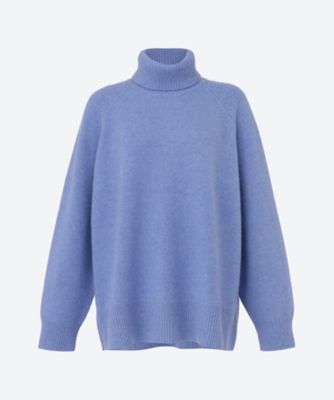 ローゲージカシミアタートルネックニット 4210800343