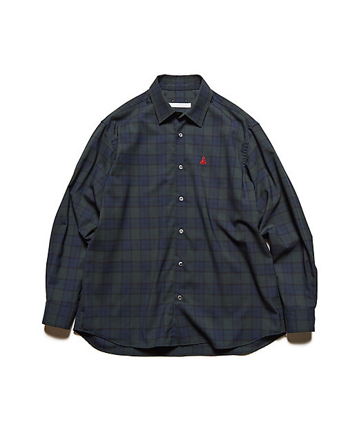 シャツ TROPICAL CHECK RELAXーFIT SHIRT