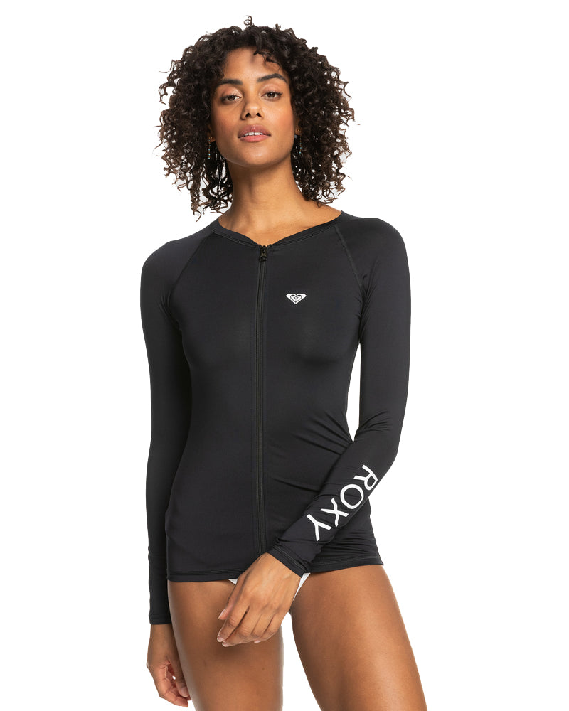Roxy New Essentials LS Zipped Lycra | Island Water Sports