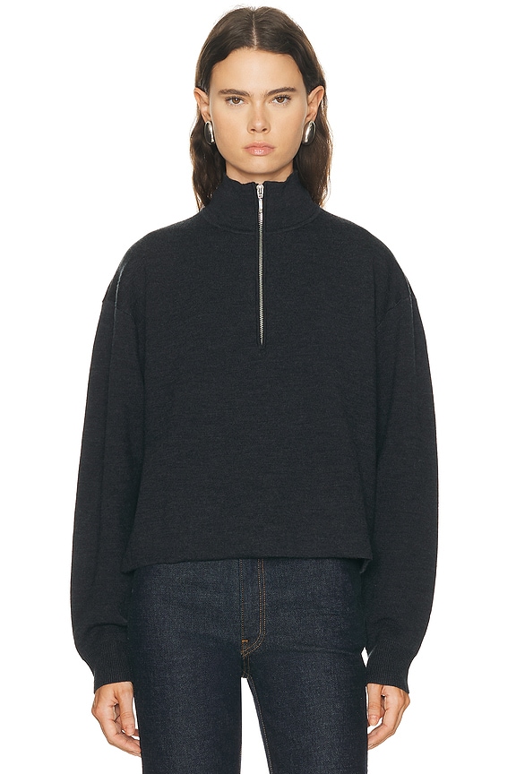 Moncler Lupetto Tricot Sweater in Black | FWRD