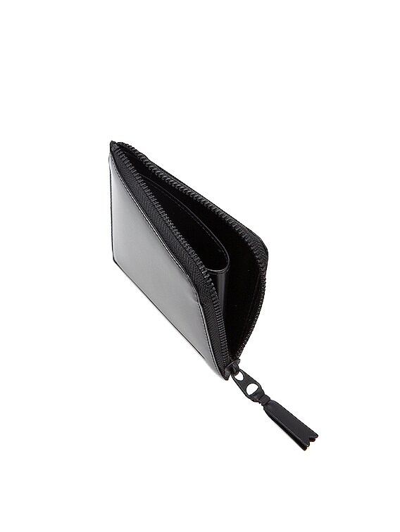 COMME des GARCONS 3/4 Zip Wallet in Black | FWRD