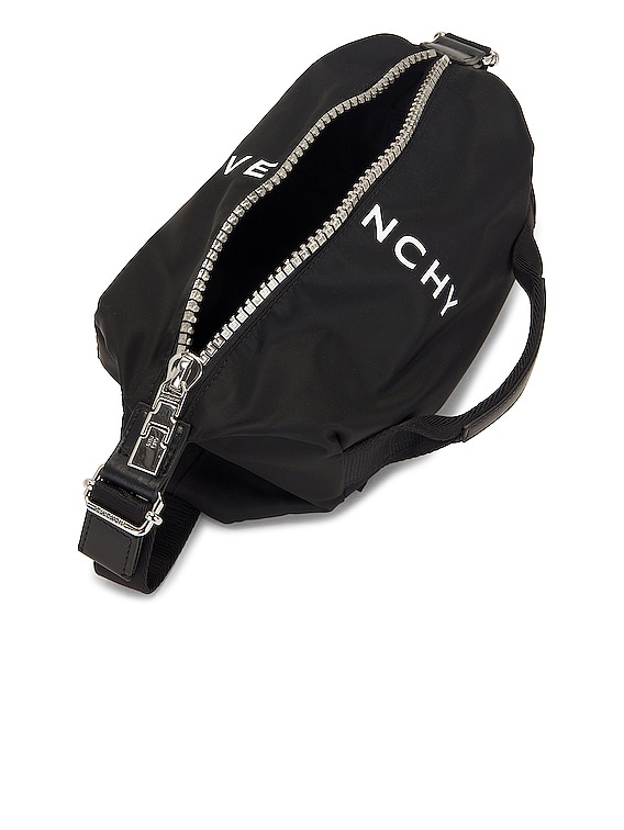 Givenchy G-Zip Bumbag in Black | FWRD