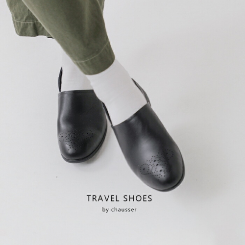 TRAVEL SHOES by chausser トラベルシューズバイショセ メダリオン
