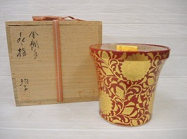 金襴手水指 小野珀子】茶道具・煎茶道具の買取実績一覧 - いわの美術