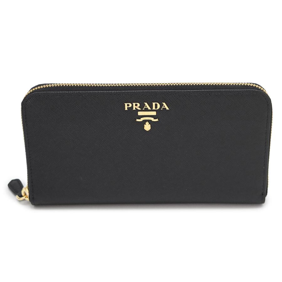 SAFFIANO（PRADA） プラダ 長財布 サフィアーノ レザー ジップ