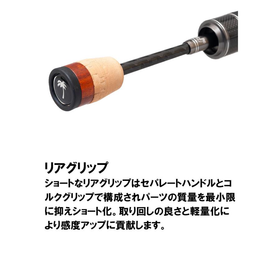 PALMS パームス エリアロッド 管釣りロッド エゲリアエリア ETGS-60UL