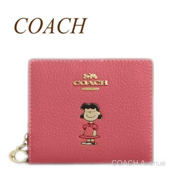COACH（コーチ） COACH X PEANUTS CBN89 スナップ ウォレット ルーシー