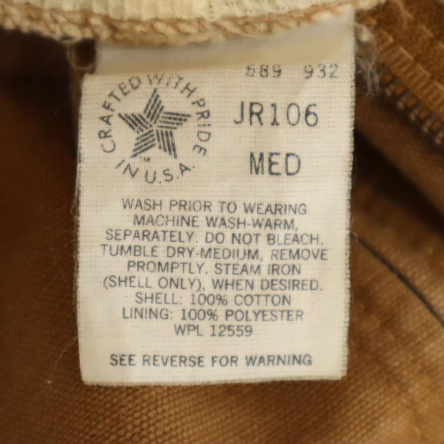 Carhartt（カーハート） 80s 100周年モデル JR106 USA製 オールド