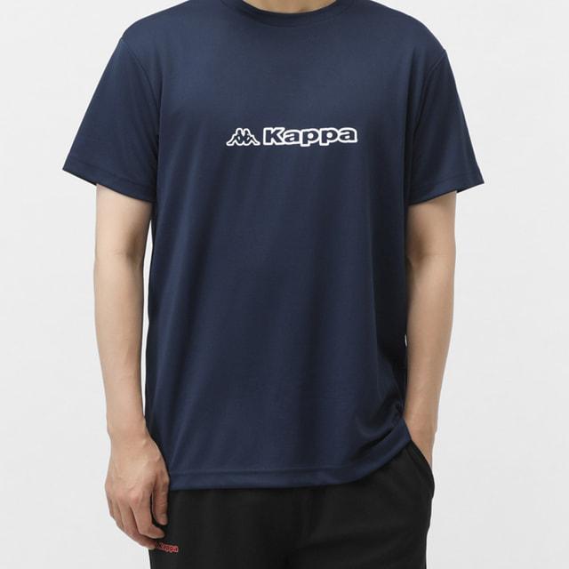 Kappa（カッパ） メンズ 半袖 機能 Tシャツ グラフィック半袖Tシャツ
