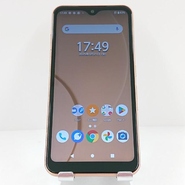 arrows We FCG01 au ローズゴールド 送料無料 即決 本体 c10727