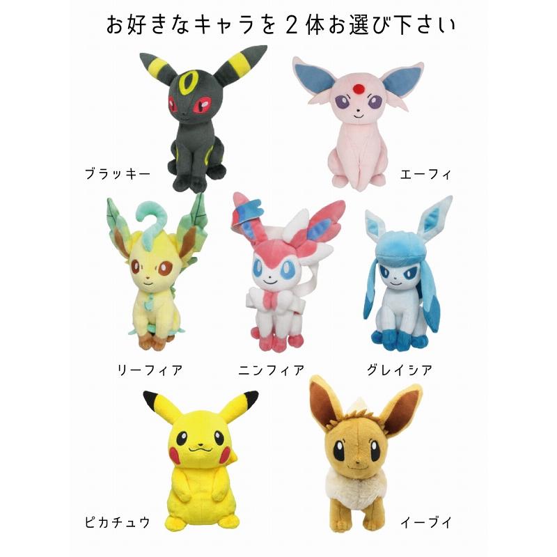 ペア 進化系イーブイ エーフィ ブラッキー リーフィア グレイシア