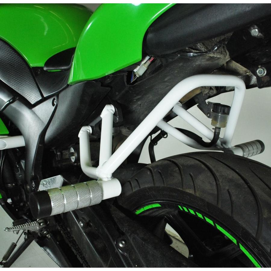 カワサキ ZX-6R 07-08 リア スタントケージ ガード CRAZY IRON [輸入