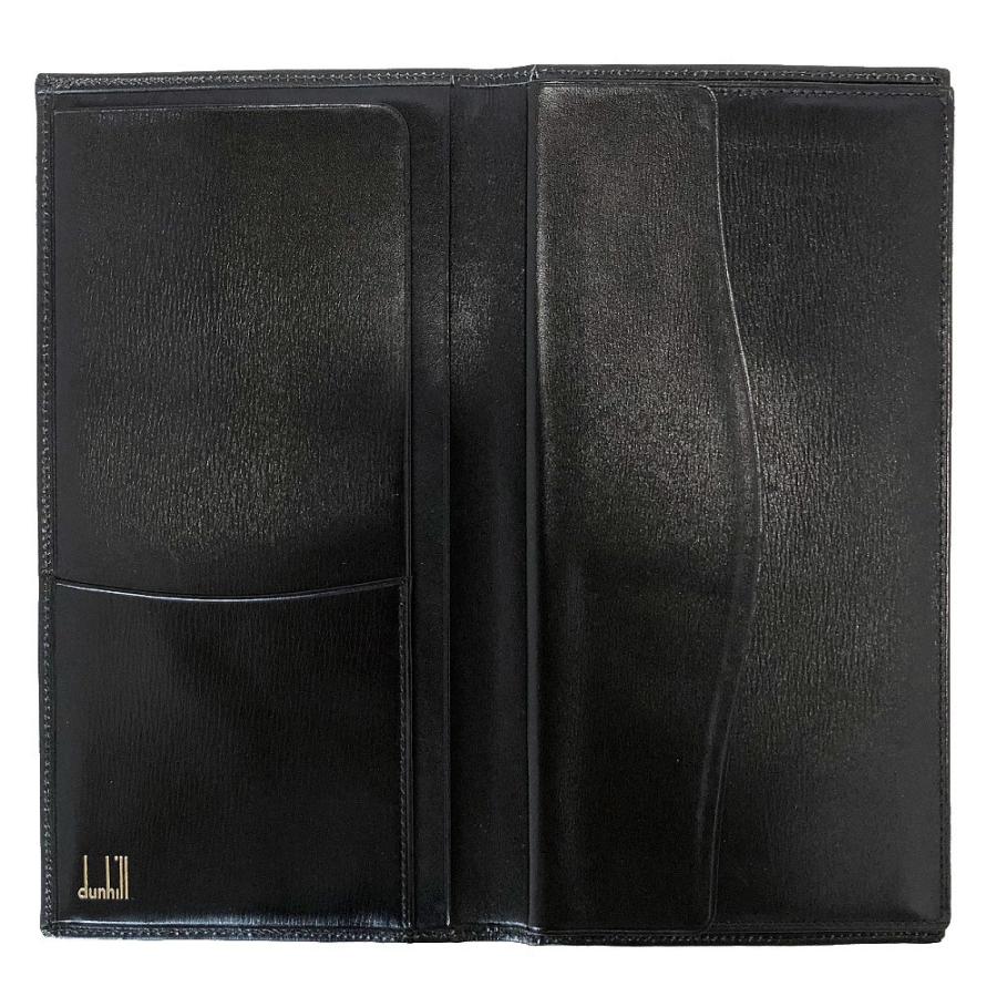 dunhill（ダンヒル） 長財布 長札入れ ブラック レザー 札入れ 財布