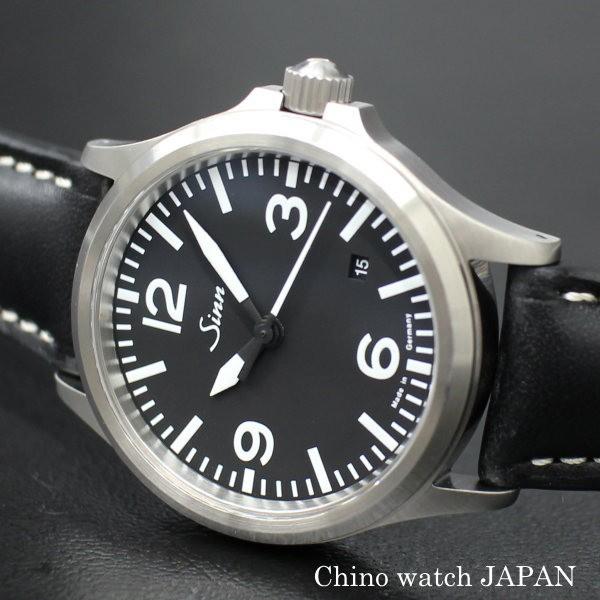 Sinn（ジン） Sinn 556.A 自動巻き 腕時計 ロシアンカウレザー