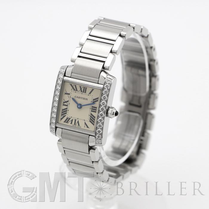 Cartier（カルティエ） タンクフランセーズ SM W4TA0008 ベゼルダイヤ