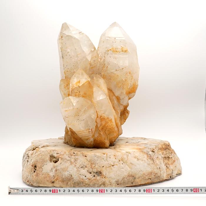 山梨乙女水晶 原石 約10.9kg 山梨県産 【特大】 一点もの Otome Quartz