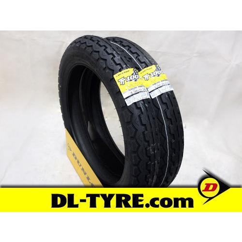 DUNLOP（ダンロップ） [前後セット] 新品 TT100GP 3.50-18 4.00-18