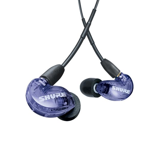 SHURE（シュア） SE215 Special Edition パープル 有線イヤホン : e