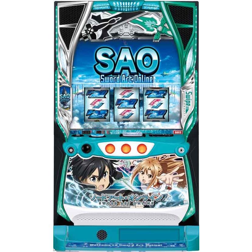 スマスロ遊技用ユニット取り付け済み Lスロット ソードアート