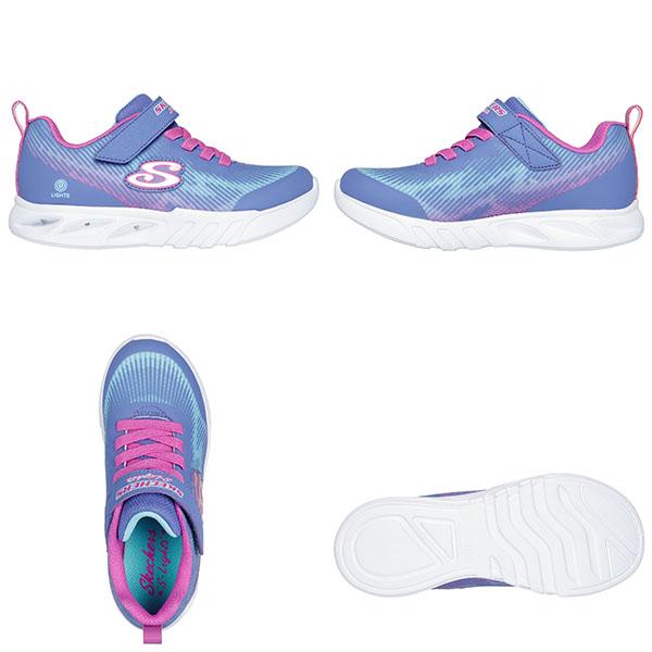 SKECHERS（スケッチャーズ） 【動画あり】光る靴 キッズ スニーカー