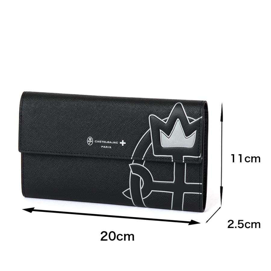 CASTELBAJAC（カステルバジャック） 財布 長財布 かぶせ メンズ