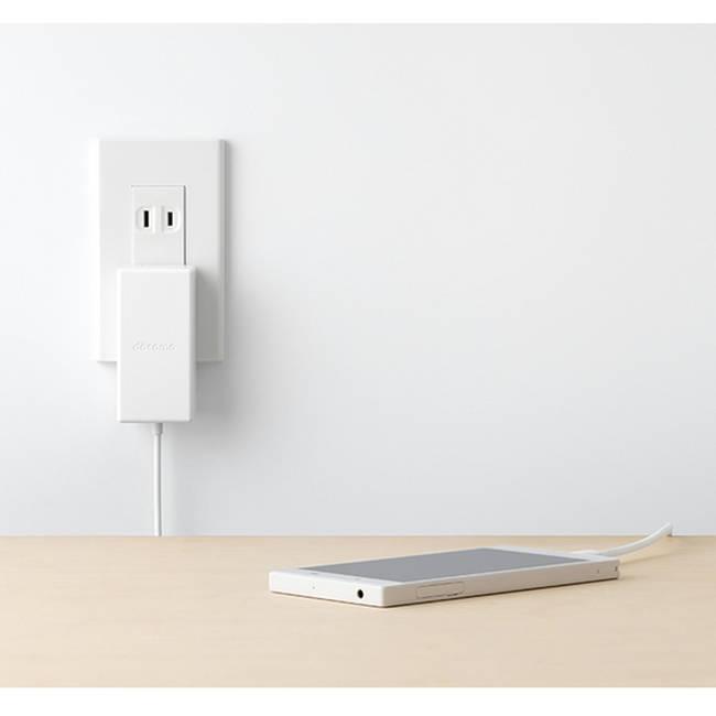NTT docomo ドコモ 純正充電器 ACアダプタ 08 Type-C スマホ充電器 1.2