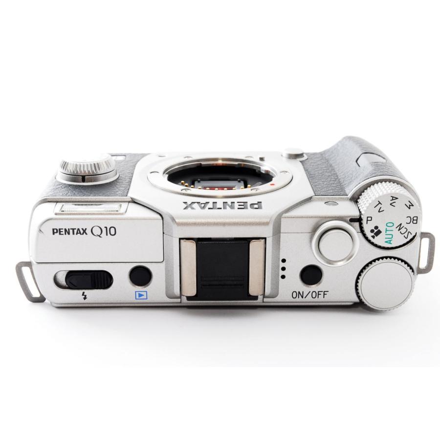 ペンタックス ミラーレス PENTAX Q10 レンズキット シルバー 中古 新品