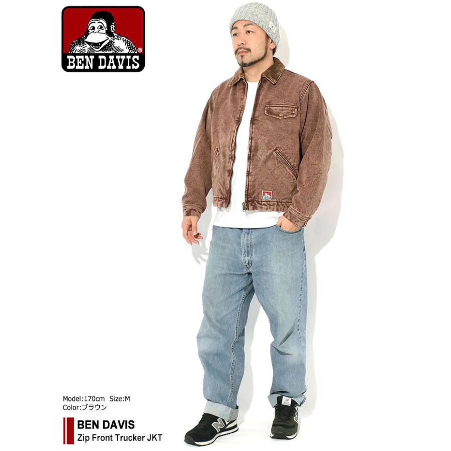 BEN DAVIS（ベンデイビス） ジャケット メンズ ジップ フロント