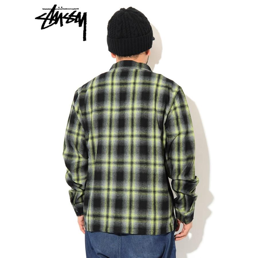 STUSSY（ステューシー） シャツ 長袖 メンズ Gunn Plaid Zip Up(stussy