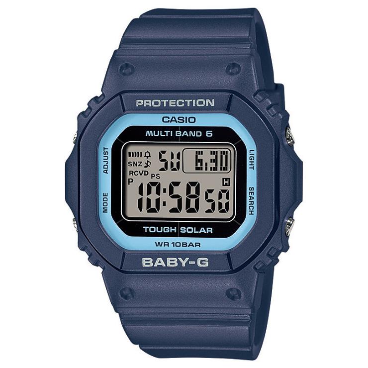BABY-G 正規品 カシオ ベビーG 電波 ソーラー ネイビーブルー BGD-5650