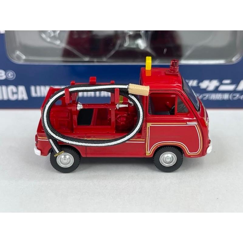 トミーテック LV-68c スバル サンバー ポンプ消防車 (フィギュア付