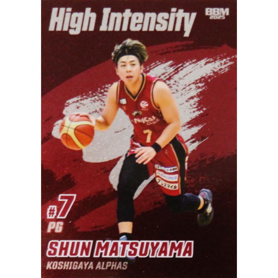 HI07 【松山駿/越谷アルファーズ】BBM2025 B.LEAGUE2024-25 FAST BREAK