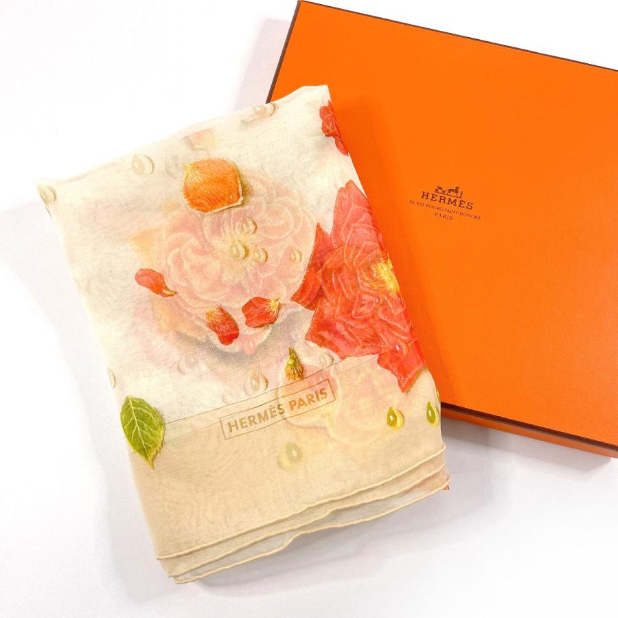 HERMES（エルメス） スカーフ カレ 90 大判スカーフ la rosee 薔薇の雫