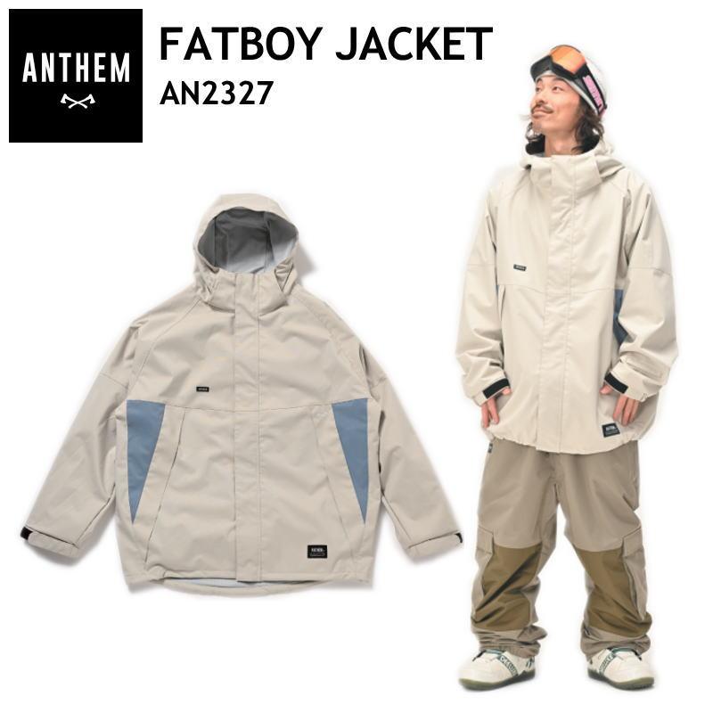 ○ 23-24 ANTHEM FATBOY JACKET SNOW WHITE AN2327 アンセム スノボ