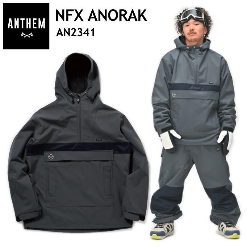 ○ 23-24 ANTHEM NFX ANORAK JACKET STEEL GRAY AN2341 アンセム