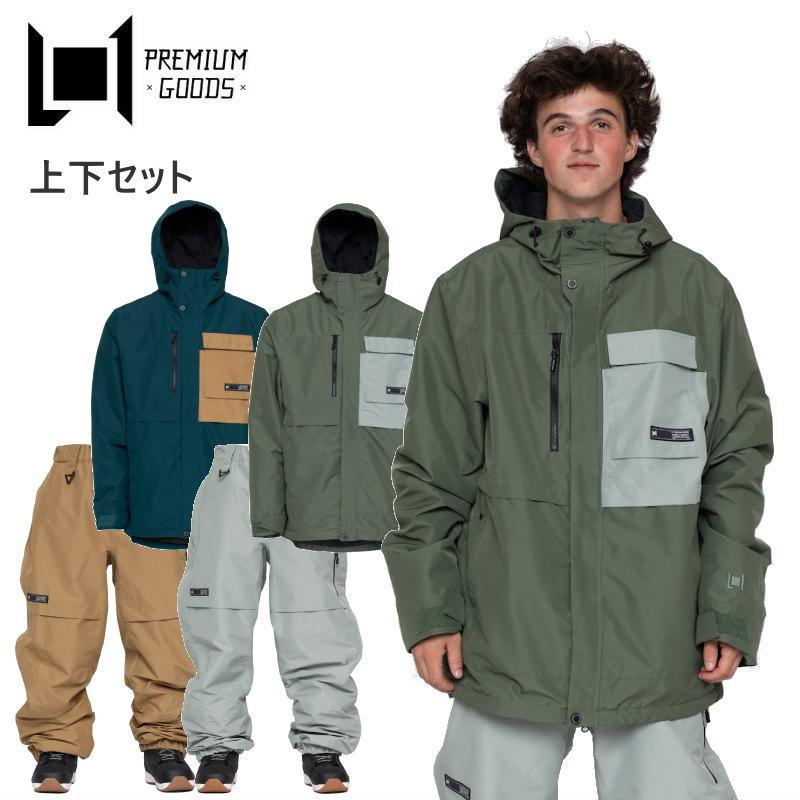 L1 スノボウェア上下セット○ L1 RANKIN JACKET PANT エルワン