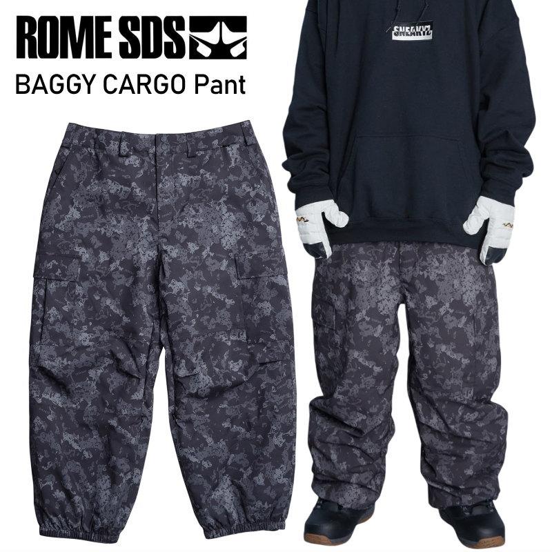 ROME SDS ◎ 24-25 ROME SDS BAGGY CARGO PANT カラー:SNEAKYZ CAMO