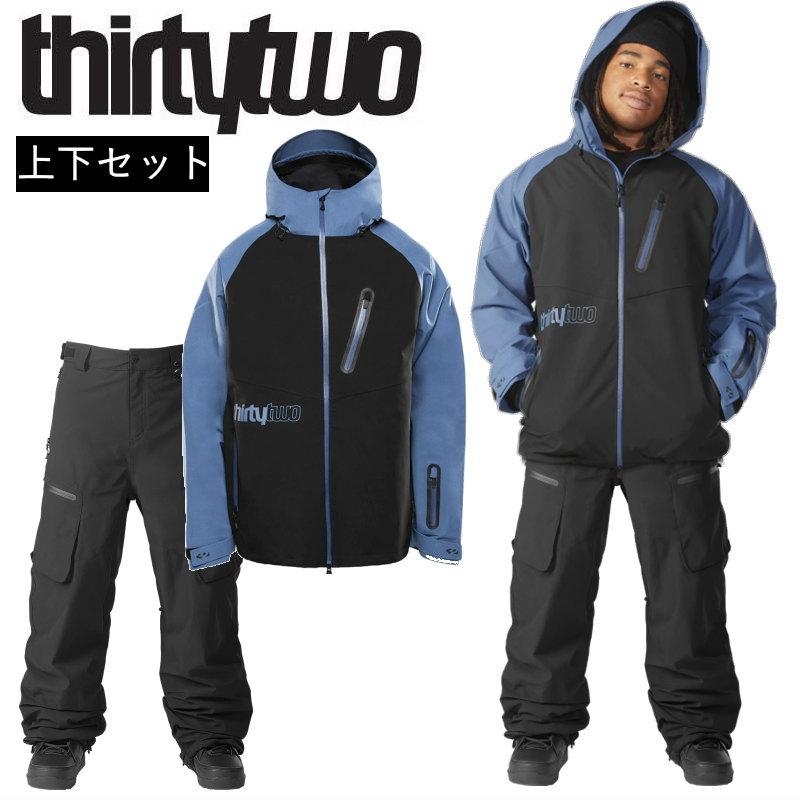 thirtytwo（サーティーツー） スノボウェア 上下セット スノーボード