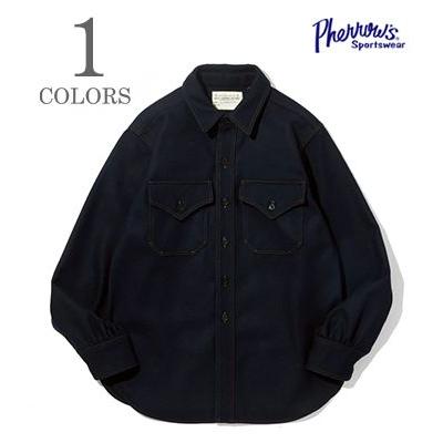 Pherrow's（フェローズ） ウールメルトン Chief Petty Officer シャツ