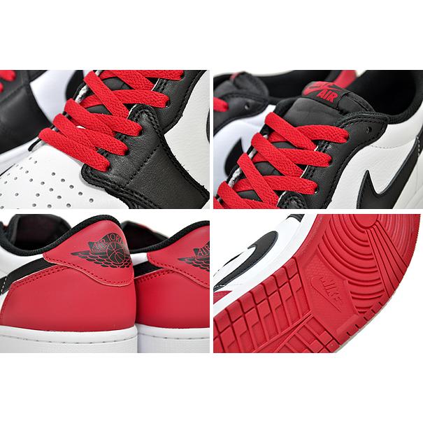 エア ジョーダン 1 NIKE AIR JORDAN RETRO LOW OG BLACK TOE white